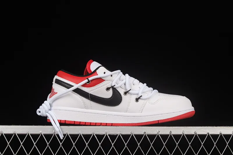 All categories Air Jordan Jordan series basketball shoes Air Jordan 1 Low Air Jordan 1 Low AJ1 Joe 1 customized version Vibe flavor deconstruction sports culture basketball shoes 553558-118